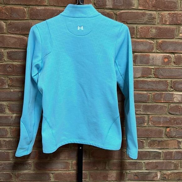 Under Armour Women’s Blue Design FullZip Jacket Size Medium - Picture 3 of 6